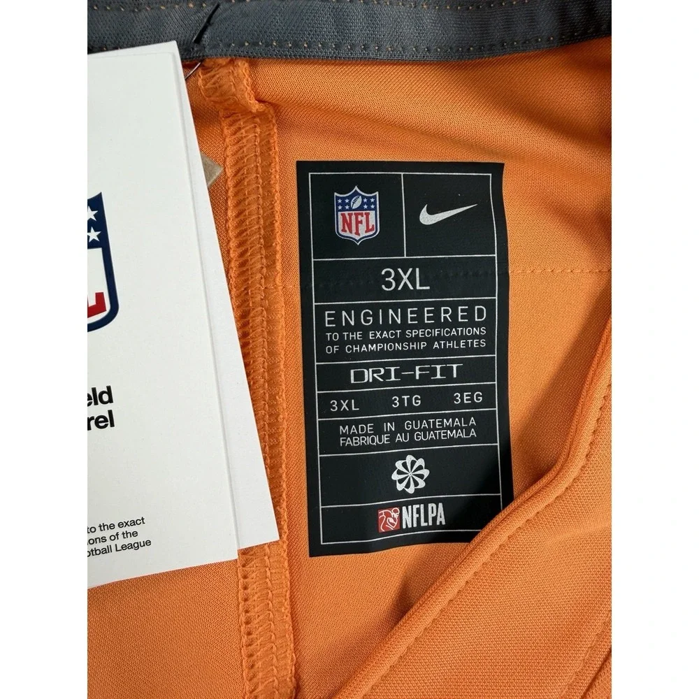 Nike Vapor Fuse Tampa Bay Buccaneers Mike Evans Creamsicle NFL Jersey 3XL $175
